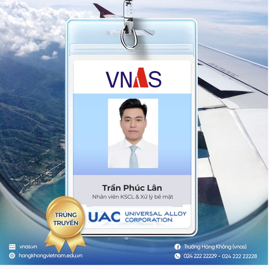 CHÚC MỪNG HỌC VIÊN TRÚNG TUYỂN NGÀNH HÀNG KHÔNG – VŨ TRỤ