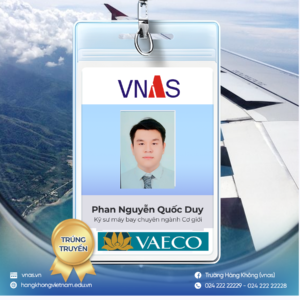 VNAS VINH DANH HỌC VIÊN TRÚNG TUYỂN KỸ SƯ MÁY BAY TẠI Vietnam Airlines