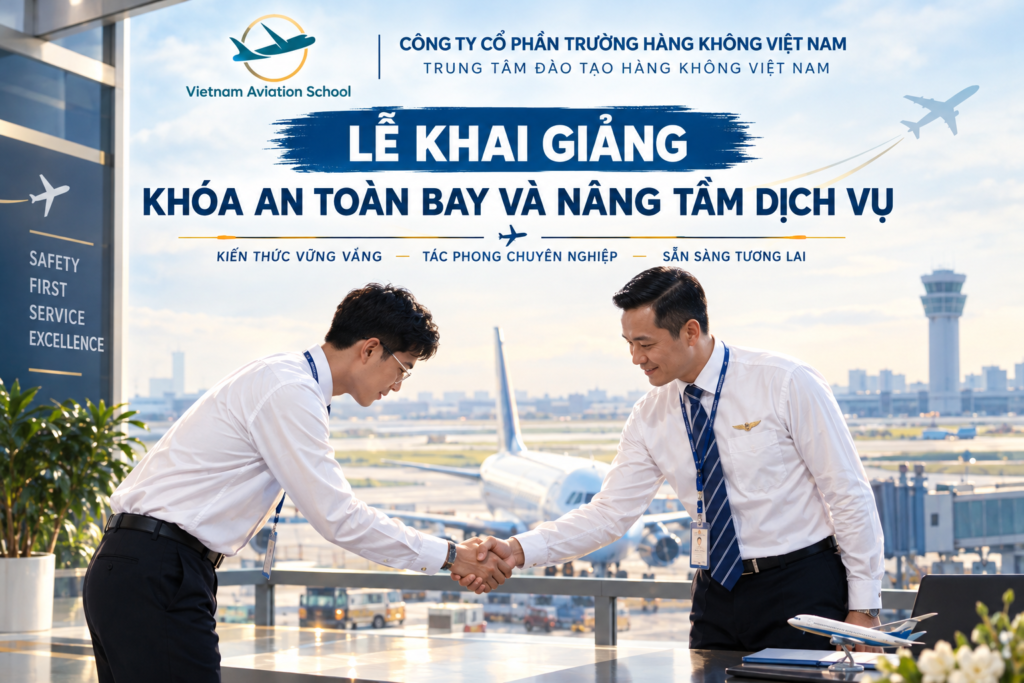 KHAI GIẢNG KHÓA HỌC AN TOÀN BAY & NÂNG TẦM DỊCH VỤ